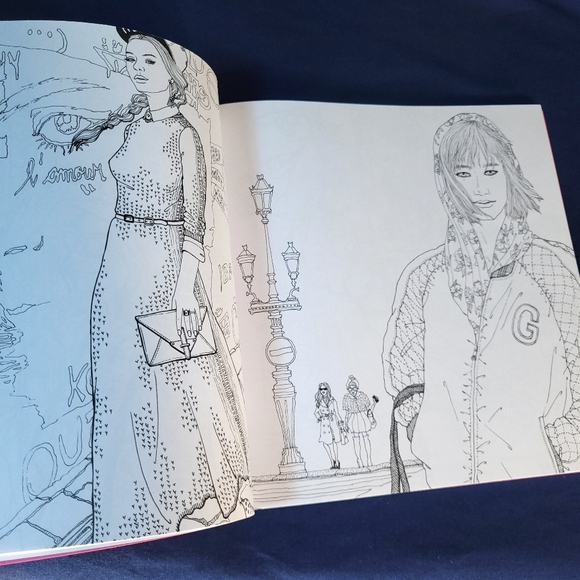 The Look Fashion Coloring Book - Picture 6 of 9